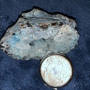 Large vintage authentic sterling Bojar locket